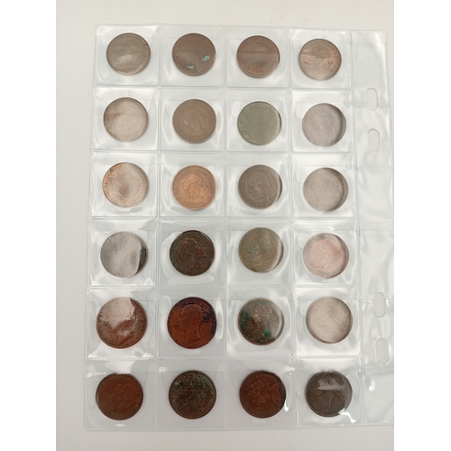 333 - 24 Farthings all in collectable condition including scarce victorian