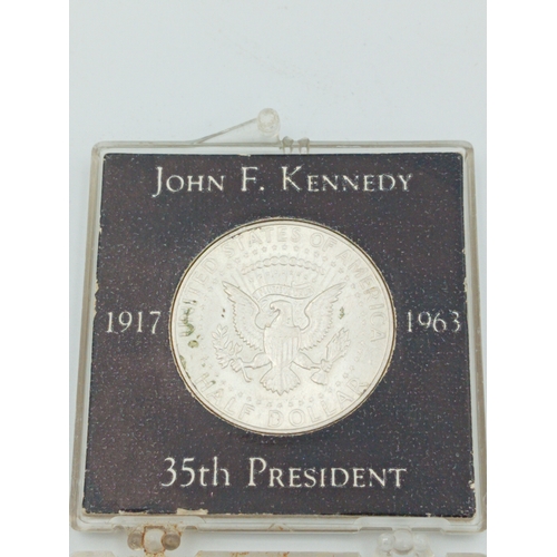 379 - 1965 Kennedy Half Dollar Cased .400 Silver Uncirculated
