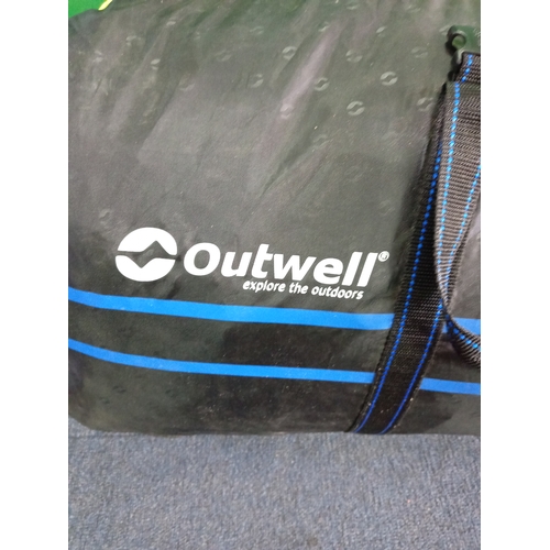 8 - A Outwell Nevada 4 tent, sleeps 3 people. (H 200cm x D 485cm x W 300cm) Only used once for a night i... 