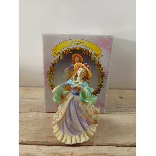 14 - A collection of the Leonardo collection. To include Diana with box, Louise with box, Denise without ... 