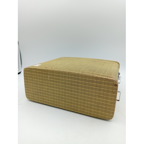 20 - Vintage EKCO BT333 Transistor Portable 1950's Yellow Radio