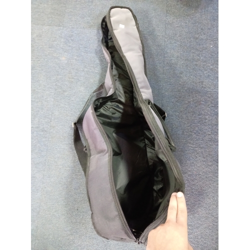 26 - Elevation children's acoustic guitar with guitar case (Height 86cm)