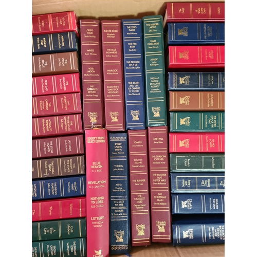 36 - A large collection of 60 Readers Digest Condensed/ Select Edition hardback books. Late 20th to early... 