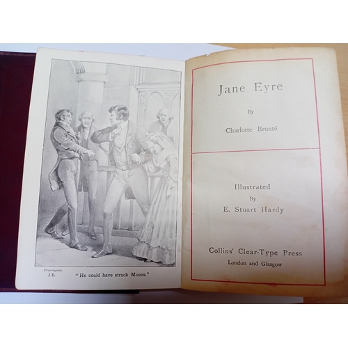 43 - An antique Jane Eyre by Charlotte Bronte third edition book. The preface dates it to 1848.