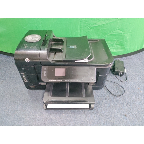 59 - Hp officejet 6500A printer with cover - working with ink and manual
