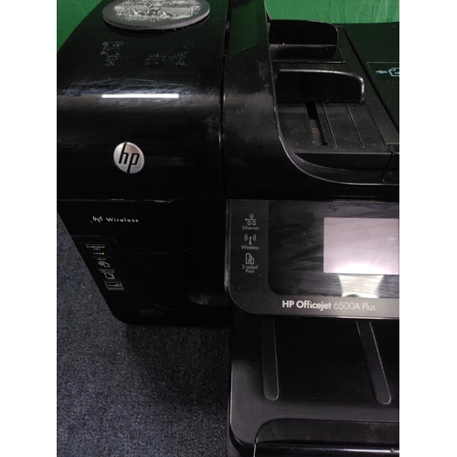 59 - Hp officejet 6500A printer with cover - working with ink and manual