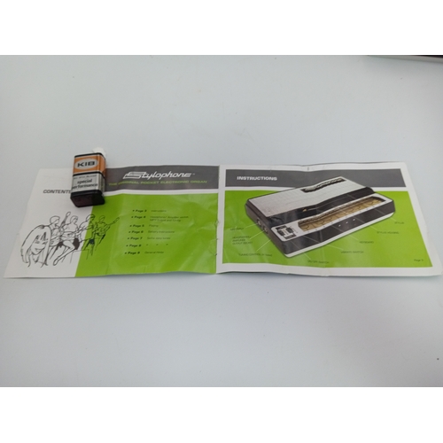 A Rolf Harris Stylophone with original instruction manual, guarantee ...