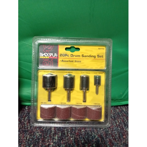 6 - A rotary tool kit with various attachments.