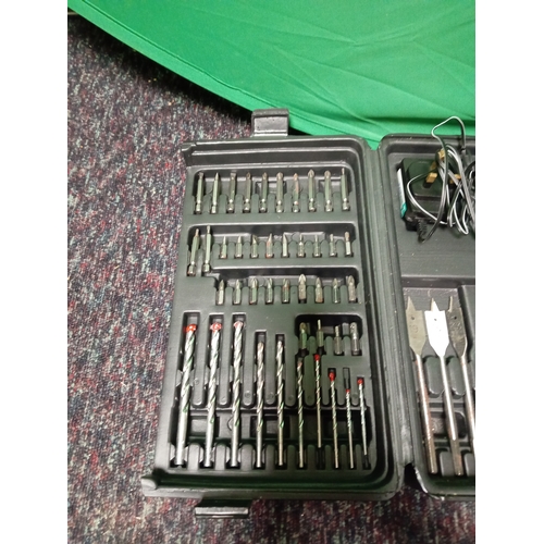 16 - A cougar cordless drill set.