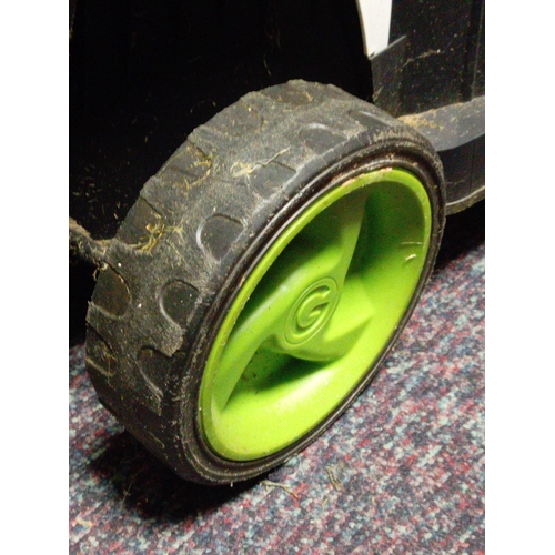 29 - A untested Gtech lawnmower. With box & Without battery & battery charger.