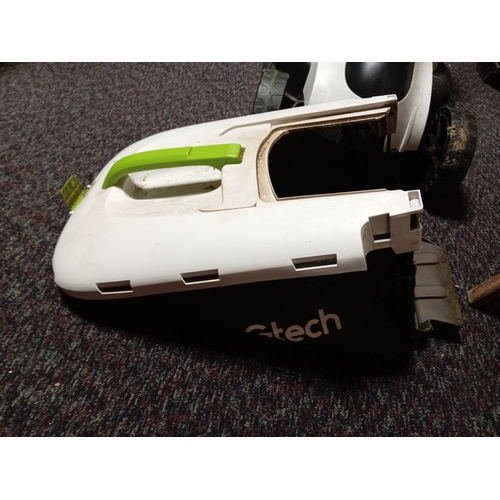 29 - A untested Gtech lawnmower. With box & Without battery & battery charger.