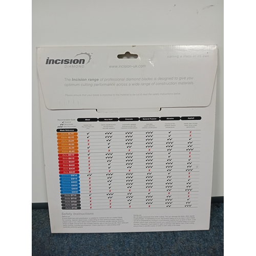 48 - Incision Diamond 300m GM10 Gamma Y Multi-Material/Steel Saw Blade NEW Boxed