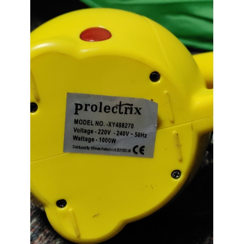 59 - A prolectrix corded steam power cleaner & attachments.