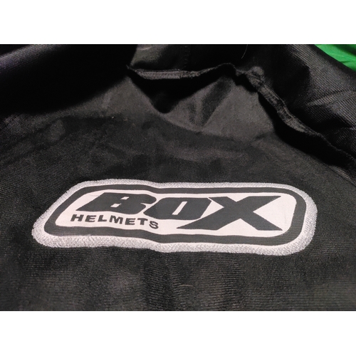 105 - A Box helmets full-face motorcycle helmet & box branded bag. (Size XL)