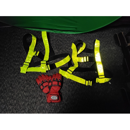 109 - A collection of protective clothing. To include 2 pairs of weise motorcyclist trousers one size XXL,... 