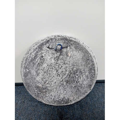 80 - A Leicester City Football Club decorative concrete plaque - 22cm