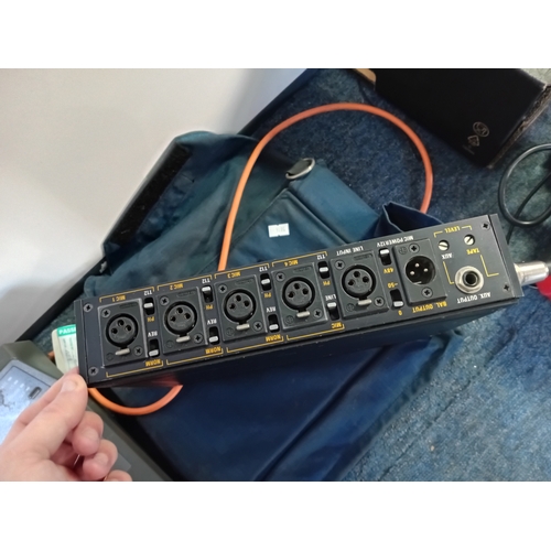 117 - A vintage Panasonic Editing Controller AG-A850 & Compact 4-1 efp Film Tech mixer. Pat tested, powers... 