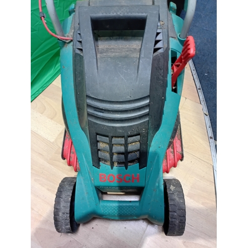 27 - A BOSCH Rotak electric lawnmower - tested and working
