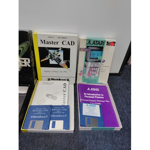 161 - A collection of vintage computer games and boxes, to include, Indiana Jones and the Last Crusade, Ma... 