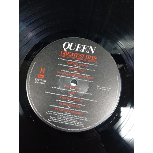 3 - Queen greatest hits. Mint condition vinyl record.