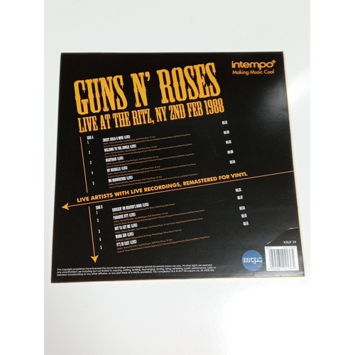 13 - Guns N roses live at the ritz 1988. Mint condition vinyl record.