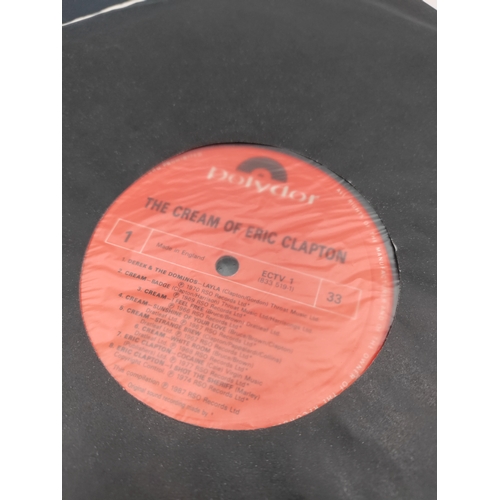 34 - Eric Clapton the cream of Eric Clapton. Vinyl condition Very Good.