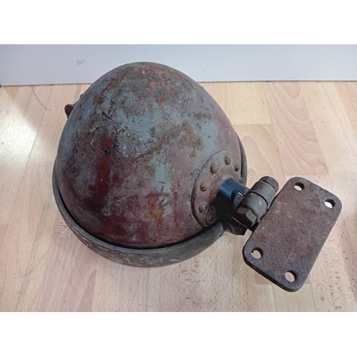 249 - A pair of vintage vehicle lamps, to include; a CAV lamp