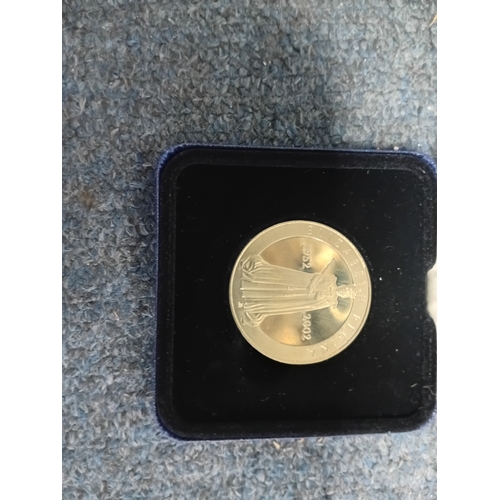 300 - A Royal mint West Mercia Police Elizabeth II golden jubilee commemorative medal