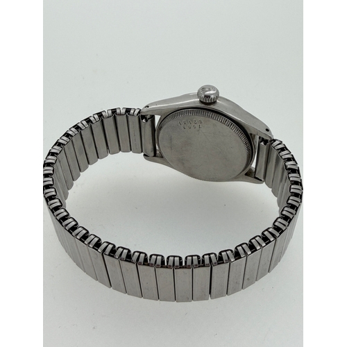 158 - A vintage working Tudor oyster watch shock resistant.