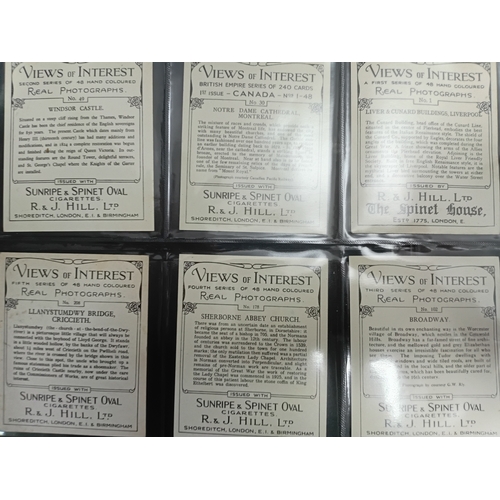 sunripe cigarette cards An album of cigarette cards. Featuring, Sunripe & spinet oval, Carreras  LTD, the Lambert & Butler an