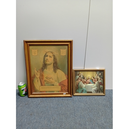 100 - Two religious prints