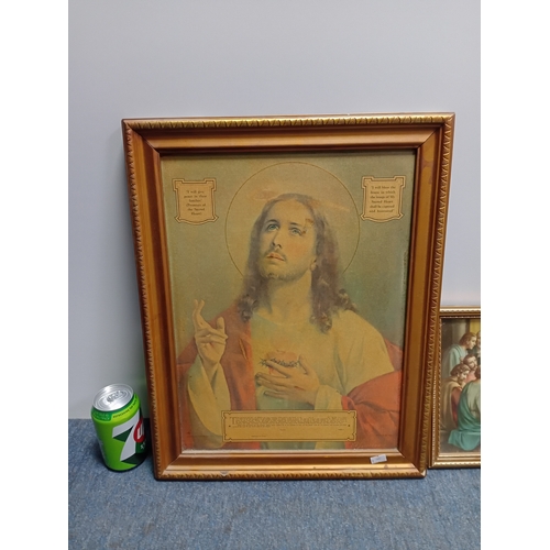 100 - Two religious prints