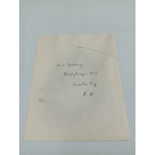 103 - An orginal ink drawing signed 