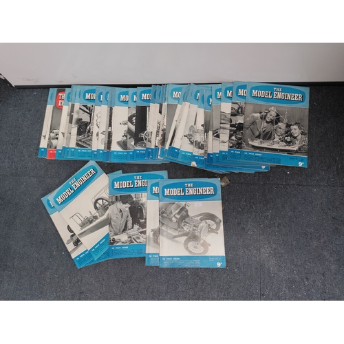 70 - A collection of The model engineer 1950's magazines.