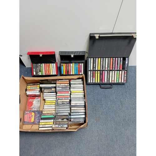 73 - A large selection of audio cassettes of various genres