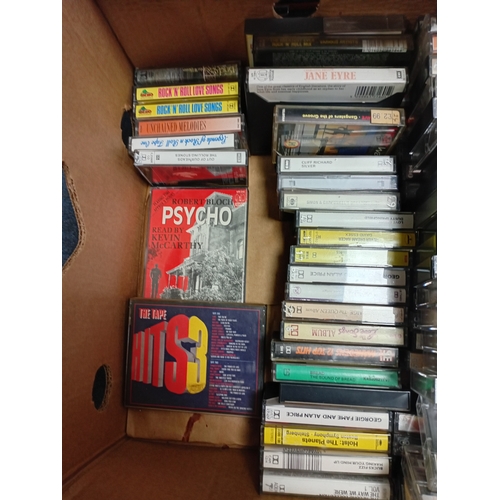 73 - A large selection of audio cassettes of various genres