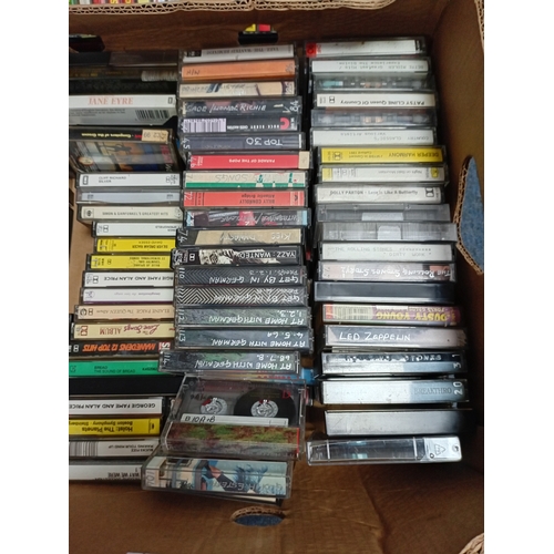 73 - A large selection of audio cassettes of various genres