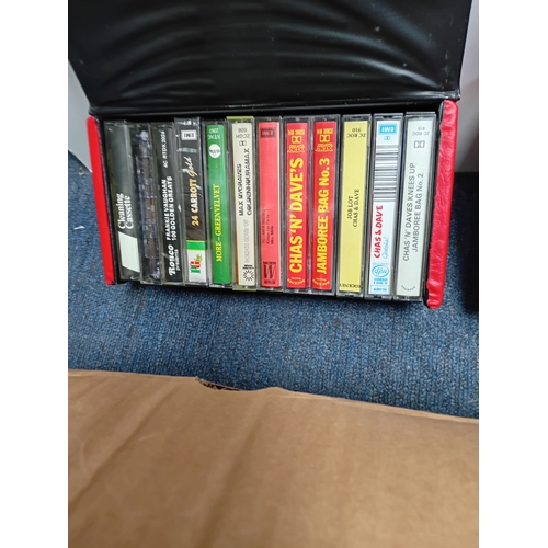 73 - A large selection of audio cassettes of various genres