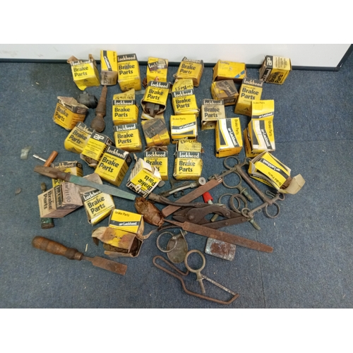 74 - A joblot of Lockheed brake parts, mostly slave cylinders & tools.