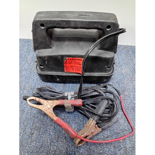 75 - A collection of tools. Featuring, blowtorch's, a Clarke gritblast gun, Evershed & Vignoles Megger in... 