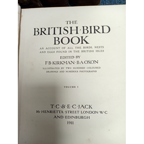 80 - This is a comprehensive 4 book set ornithological work containing a detailed description of the bird... 