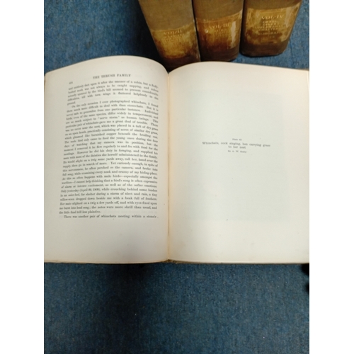80 - This is a comprehensive 4 book set ornithological work containing a detailed description of the bird... 