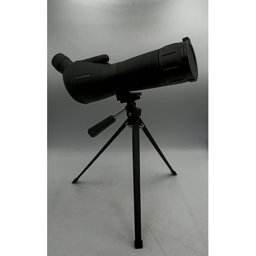 95 - A Maginon 20-60x60 Spotting Scope, used for bird watching and nature observation. Telescope Height 1... 