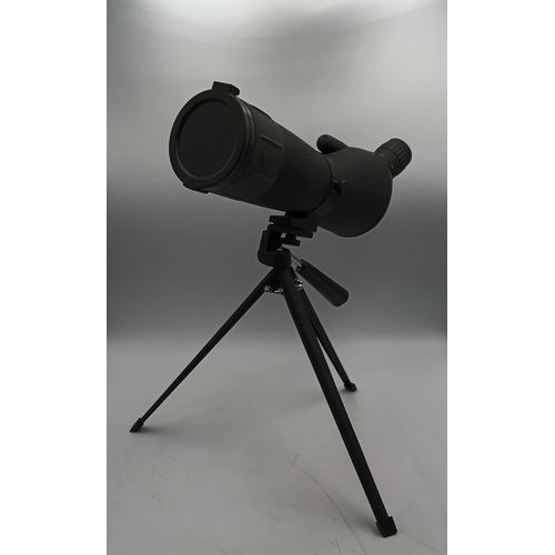 95 - A Maginon 20-60x60 Spotting Scope, used for bird watching and nature observation. Telescope Height 1... 
