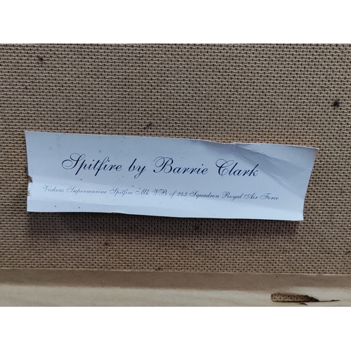 107 - A framed print of 