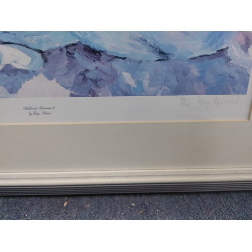 113 - A collection of 3 framed prints titled 