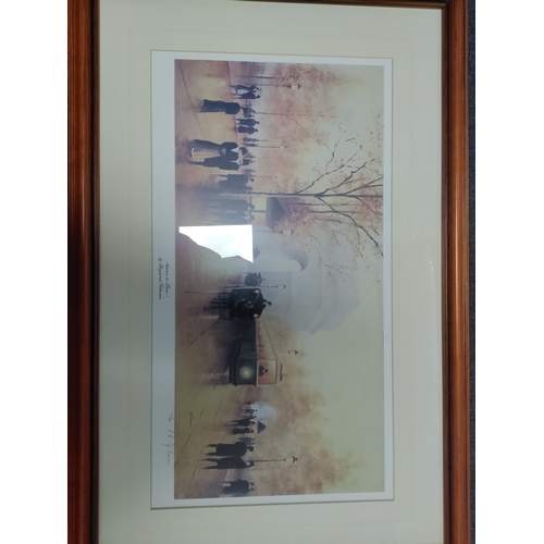 113 - A collection of 3 framed prints titled 