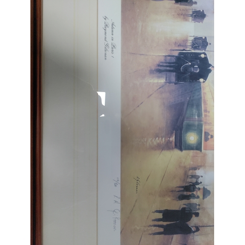 113 - A collection of 3 framed prints titled 