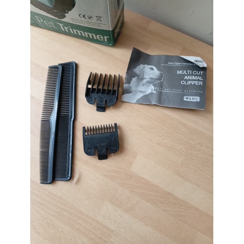 98 - A Coopers of Stortford Pet dog  Trimmer and accessories, pat tested and working.