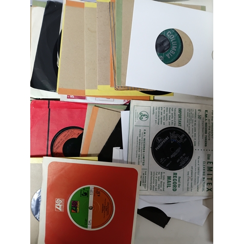 A job lot of Singles 7 inch vinyl records various conditions